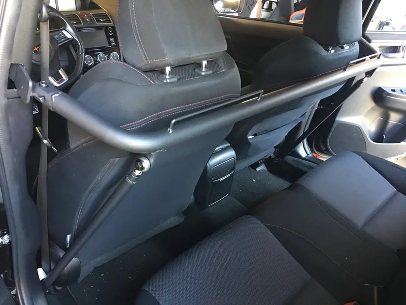 2015+ Subaru Impreza Wrx Sti Cipher Racing Black Coating Custom Harness Bar 1