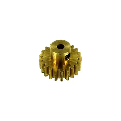 21T Brass Pinion Gear .8 Module 1