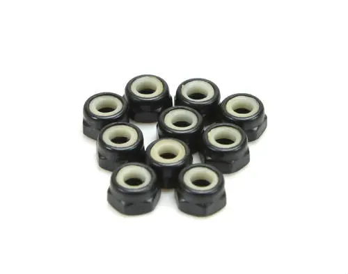 3.5Mm Steel Nylon Insert Lock Nuts (10Pcs) 1