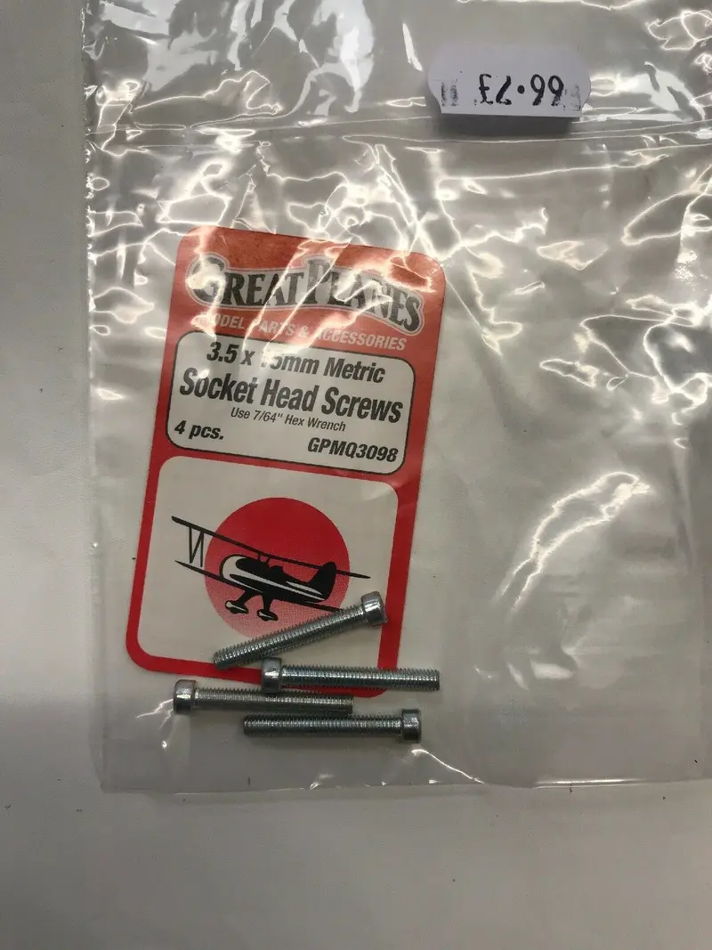 3.5X15mm Metric Socket Head Screws 1