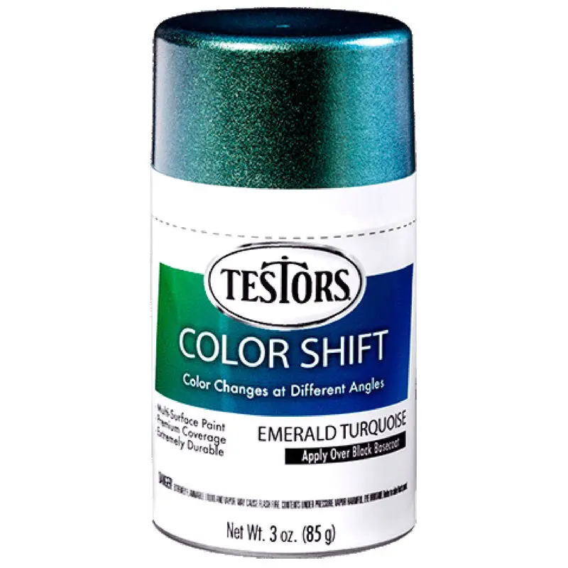 3 Oz Testors Colorshift Emerald Turquoise 1