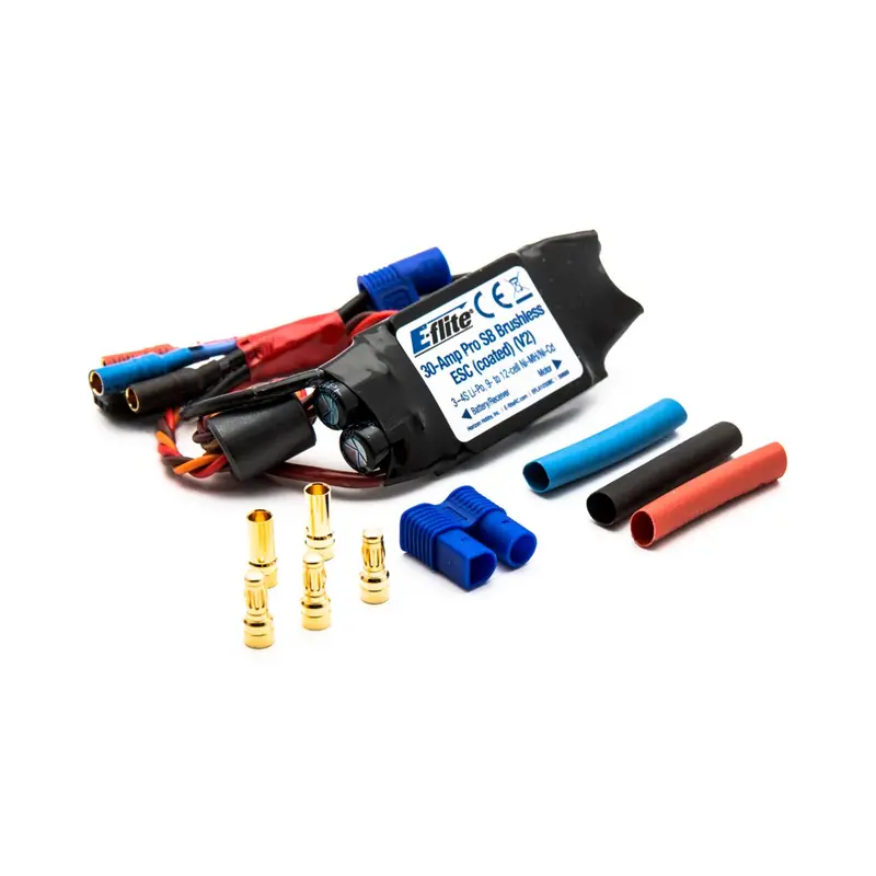 30-Amp Pro Switch-Mode Bec Brushless Esc, Coated, V2 1