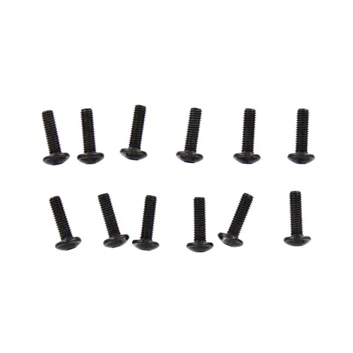 3X10mm Button Head Hex Machine Thread Screws (12Pcs) 1