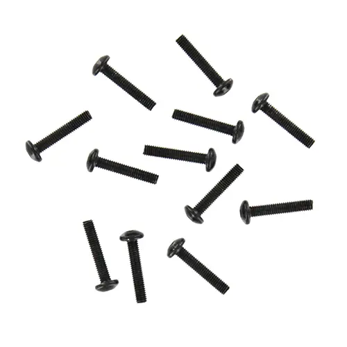 3X16mm Button Head Hex Machine Thread Screws (12Pcs) 1