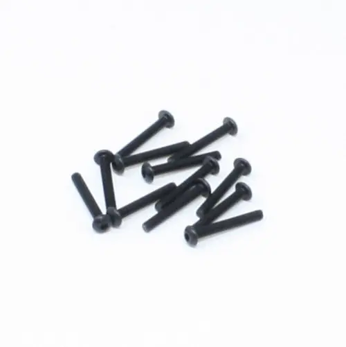 3X22mm Button Head Hex Machined Thread Screws (12Pcs) 1