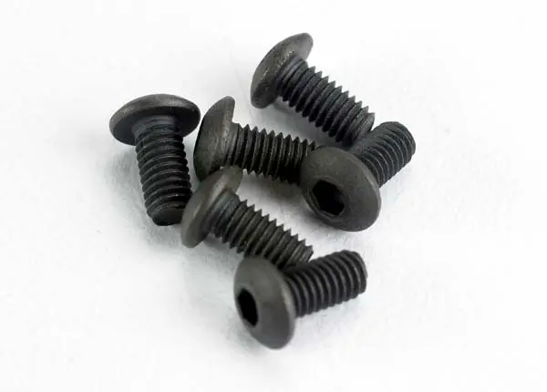 3X6mm Button Hex Screw (6) 1
