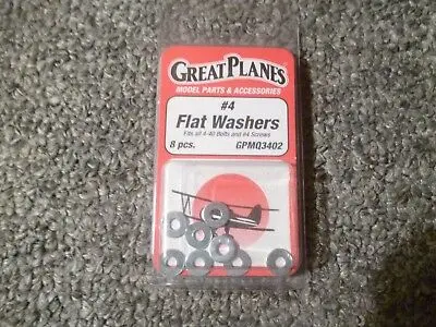 #4 Flat Washers 1