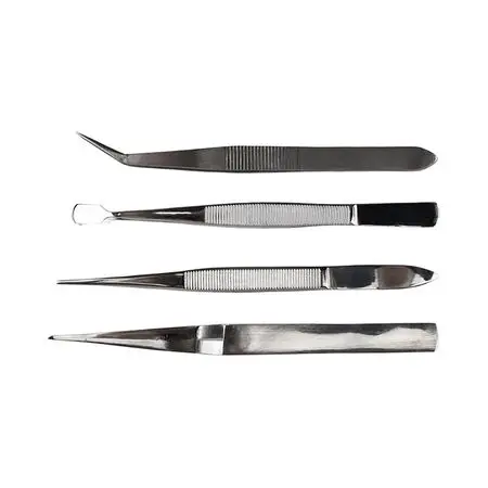 4 Piece Tweezer Set 1