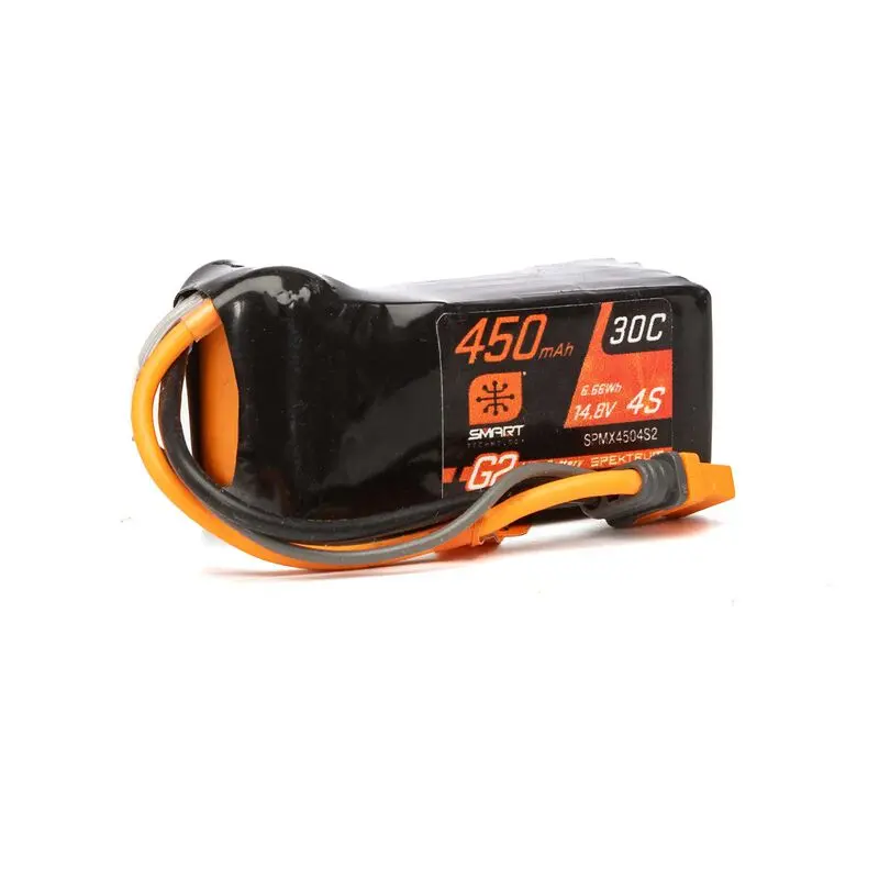 450Mah 4S 14.8V 30C Lipo Battery; Ic2 1