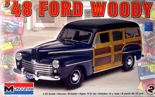 '48 Ford Woody - 1/25Th Scale 1