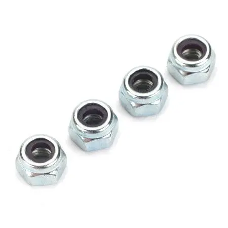 4Mm Nylon Insert Lock Nut 1