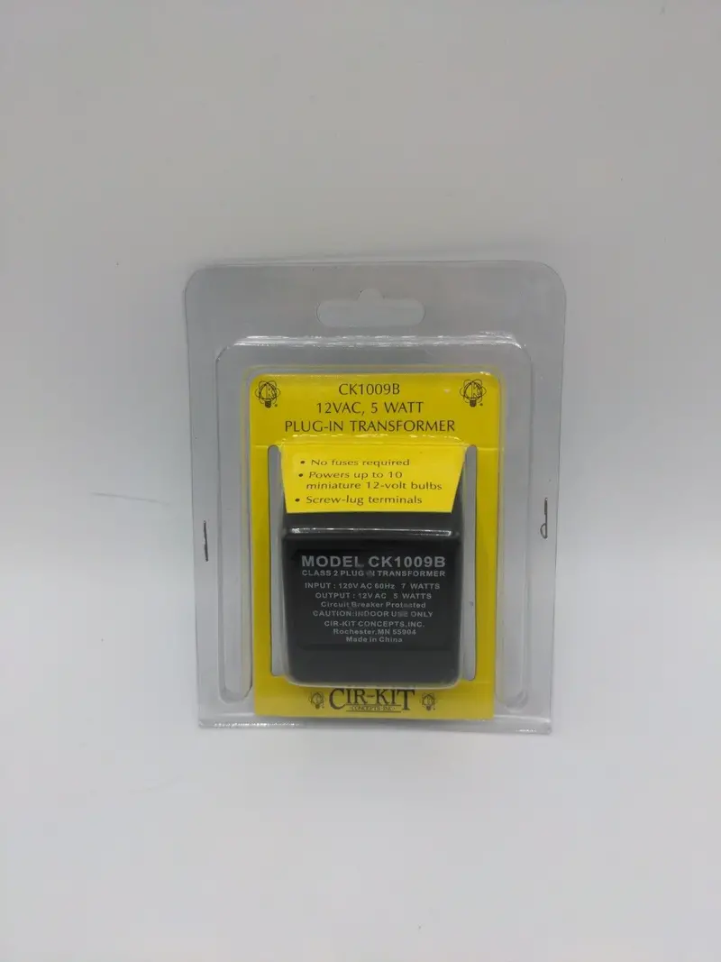 5 Watt U.S. Transformer, 12 Volt Ac 1