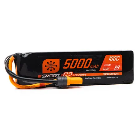 5000Mah 3S 11.1V Smart G2 Soft Case Lipo 100C Ic5 1