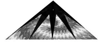 50"X24" Sky Dye Arrow Constellation Delta Nylon Kite 1