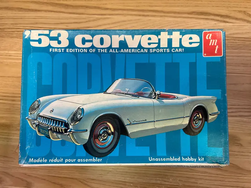 '53 Corvette 1/25Th Scale 1
