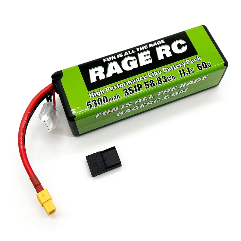5300Mah 3S 11.1V 60C Hard Case Lipo Battery 1