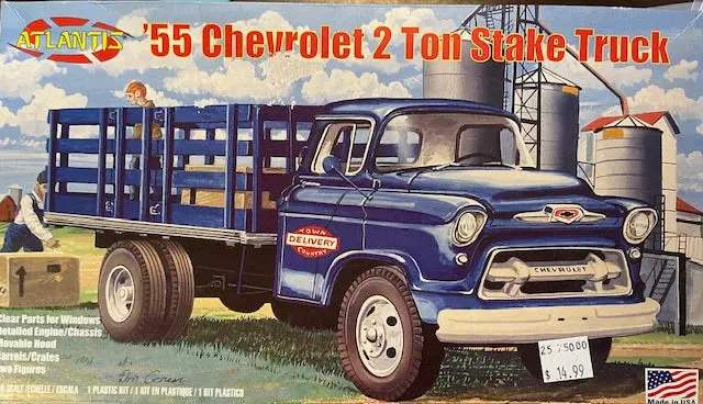 '55 Chevrolet 2 Ton Stake Truck- 1/48 Scale 1