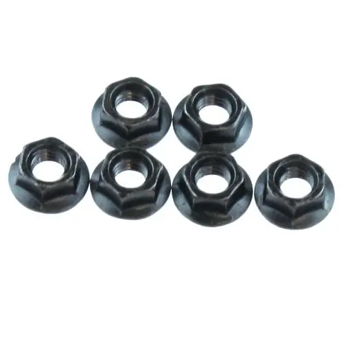 5Mm Serrated Nut (6Pcs) 1