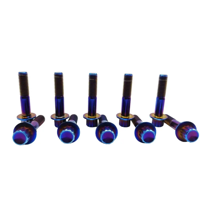 5X M7x1x32mm Titan Felgenschrauben Für 3/2-Teiler Räder 4