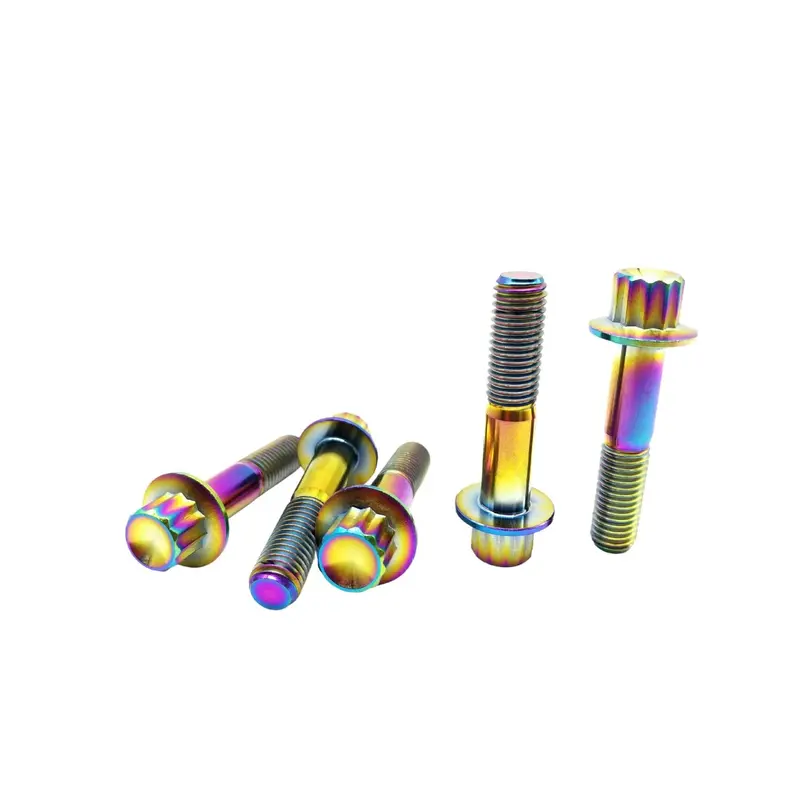 5X M7x1x32mm Titan Felgenschrauben Für 3/2-Teiler Räder 6