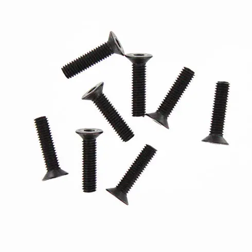 5X20mm Countersunk Hex Machine Thread Screws (8Pcs) 1