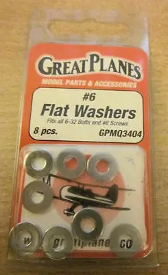 #6 Flat Washers 1