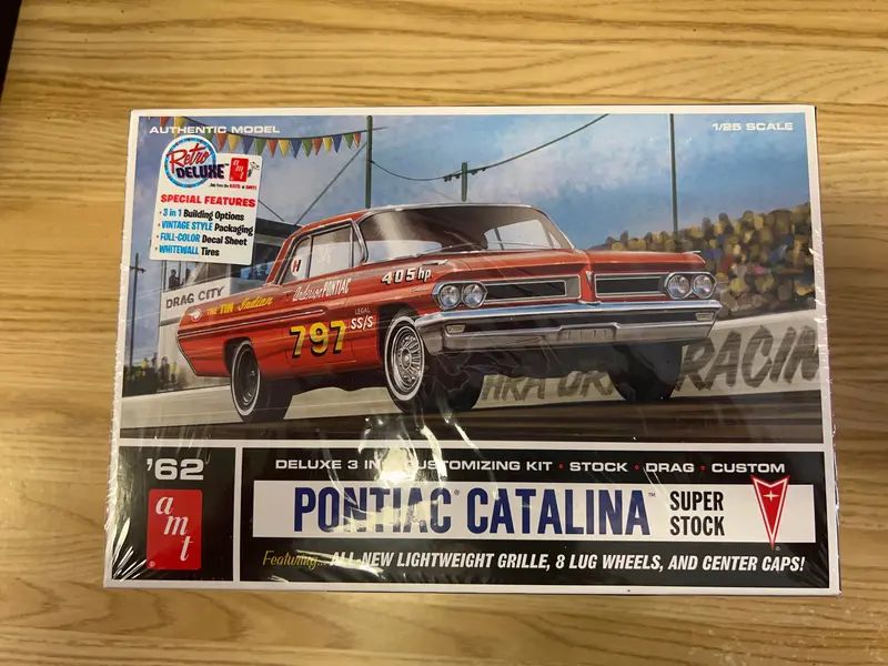 '62 Pontiac Catalina 1/25Th Scale 1