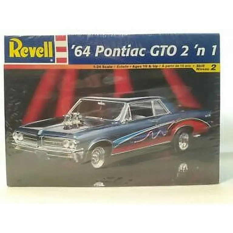 '64 Pontiac Gto 2 In 1- 1/24 Scale 1
