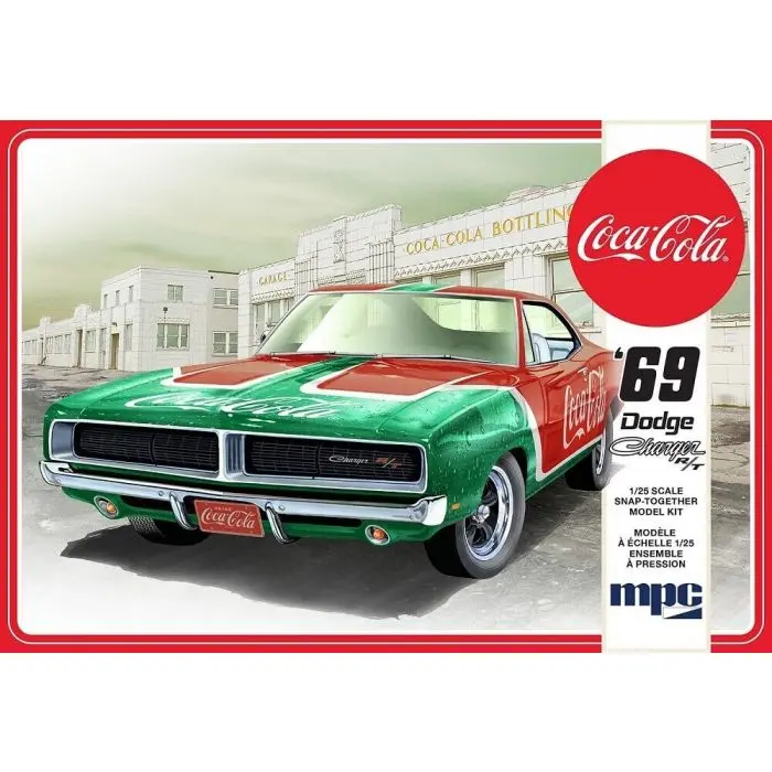 '69 Dodge Charger R/T 1/25 Scale *Snap Together* 1