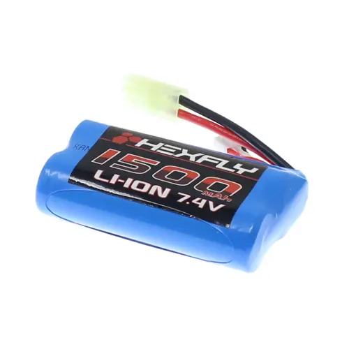 7.4V 1500Mah Battery With Small Tamiya Plug 1