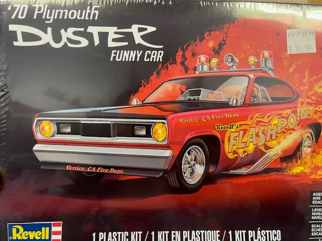 ‘70 Plymouth Duster Funny Car- 1/24 Scale 1