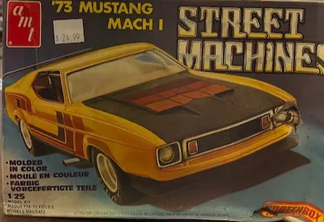 '73 Mustang Mach I (Street Machines) - 1/25 Scale 1