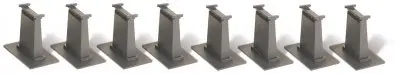 8-Piece E-Z Track Tall Pier Set Ho 1