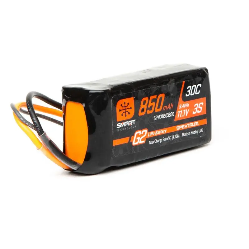 850Mah 3S 11.1V Smart G2 30C; Ic2 1