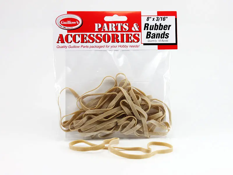 8"X3/16" Rubber Bands 1