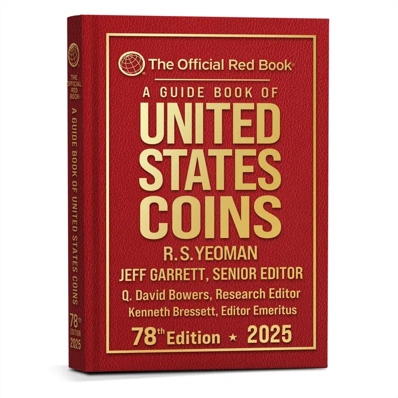 A Guide Book Of United States Coins 2025 "Redbook" Hardcover 1