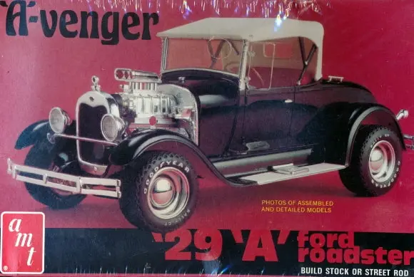 "A"-Venger '29 'A' Ford Roadster - 1/25Th Scale 1