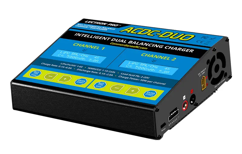 Acdc-Duo - Two-Port Multi-Chemistry Balancing Charger (Lipo/Life/Lihv/Nimh) 1