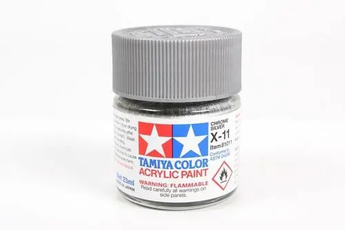 Acrylic Paint 23Ml Chrome Silver X-11 1
