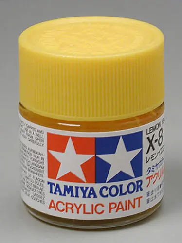 Acrylic Paint 23Ml Lemon Yellow X8 1
