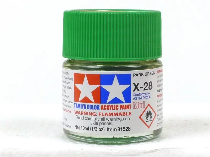 Acrylic Paint 23Ml Park Green X-28 1