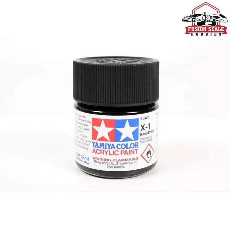 Acrylic X-1 Black (23Ml) 1