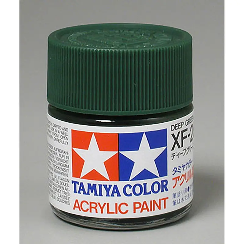 Acrylic Xf26 Flat, Deep Green 1