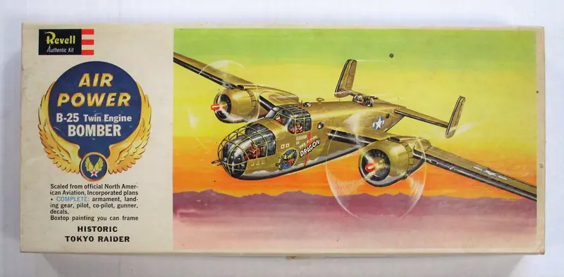 Air Power B-25 Twin Engine Bomber -1/64 Scale 1