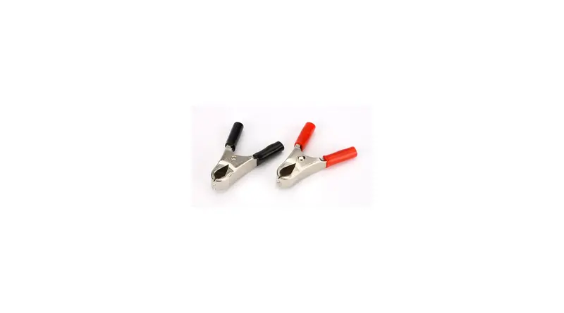 Alligator Clips W/4Mm Bullet Jack (2) 1