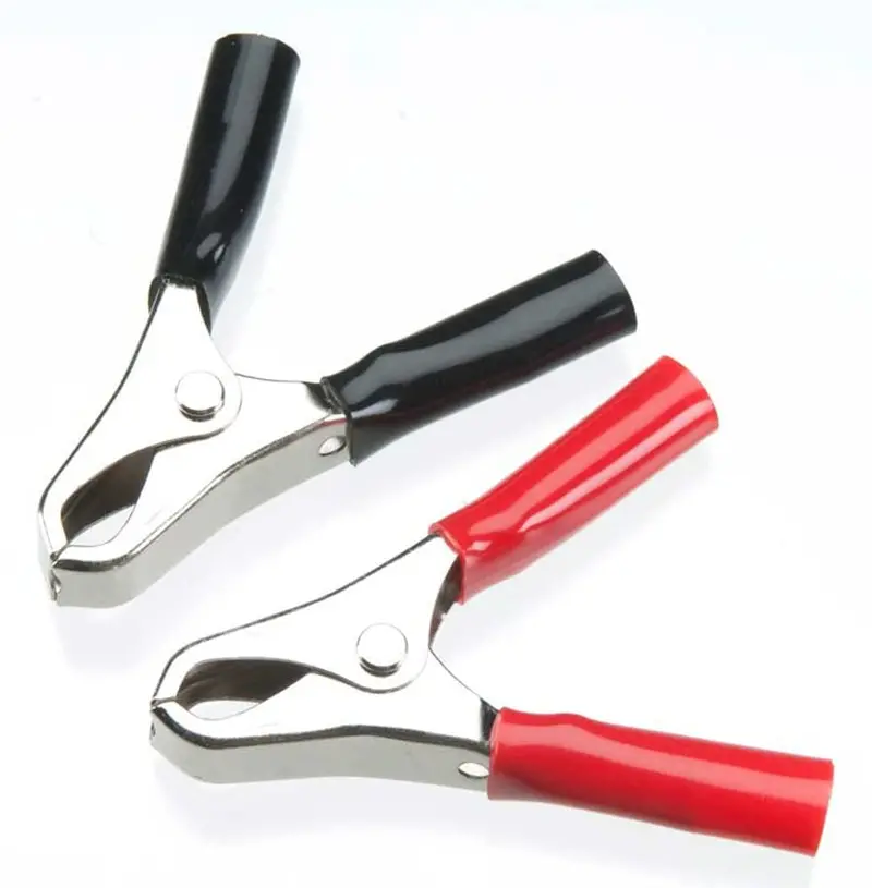Alligator Clips W/ Banana Female For Dc Power Source 1