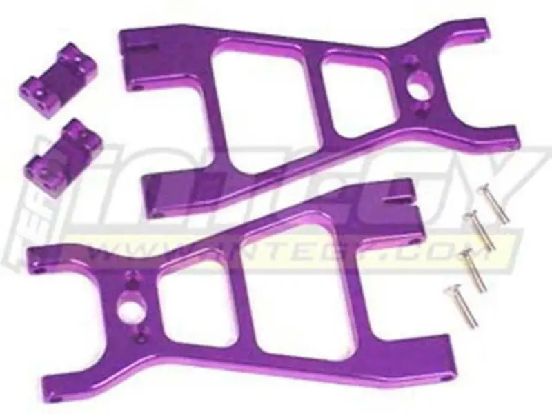 Alloy Lower Arm (1 Pair) For Hpi Savage (Silver) 1