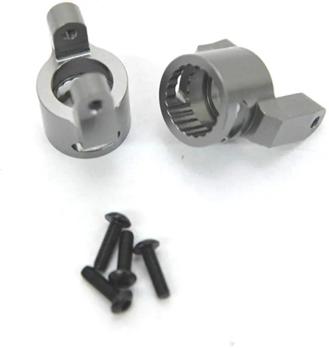 Alum. C-Hubs For Axial Gun Metal 1