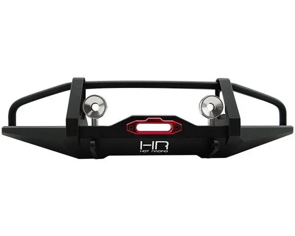 Alum Fr Bumper W/ Winch Mount Light Buckets 1