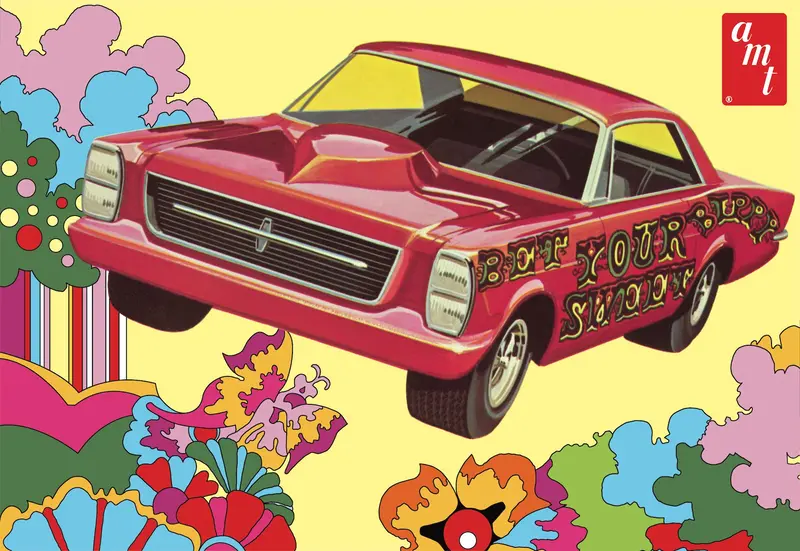 Amt 1966 Ford Galaxie "Sweet Bippy" 1/25 Scale Model Kit 1